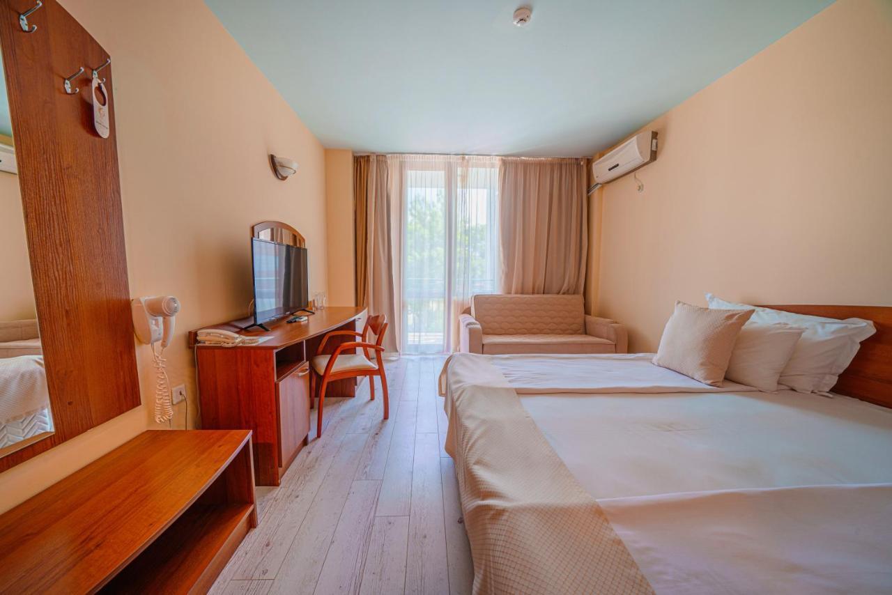 Perla Plaza Hotel Primorsko Exterior foto